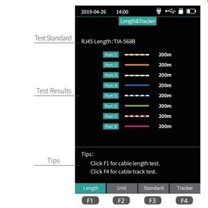 1310/1550nm SM Test Arası 5m-60Km Mini OTDR 9 in 1 APC UPC SC/FC/ST/LC Adaptörü ile Tester 5