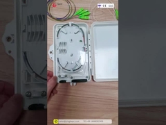 ABS PC Fiber Optic Splice Box 2-8 Fiber için Fiber Optic Termination Box Kesilmemiş Kablo