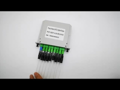 Optik Bölücü PLC Kaseti Pigtail 1x8 PLC Dengeli Giriş Tipi SC APC LGX Bölücü Kutusu