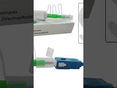 ST FC LC SC 2.5mm Optik Fiber Bağlantısı Son Yüz Temizleme Kalemi, Tek Tıklama Temizleyici Kalemi 800 Zaman