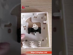 FTB86Y 2 Port SC FTTH Duvar Çıkışı UL94V0 Alev Geri Dolu