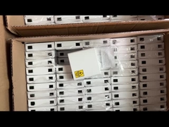 2 Port FTTH Kapalı Fiber Optic Termination Box Tek vücut Duvar Çıkışı 86*86*23mm
