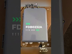 FDB0232A 32 Port Fiber Optic Splitter Box Dış FTTH Ağı Su geçirmez XGSPON için