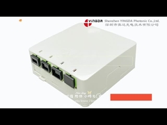 FRB-4D 4 Core Mini Outlet FTTH 35mm DIN Rack için Kapalı Fiber Termination Box
