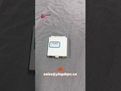 2 Port FTTH Kapalı Fiber Optic Termination Box Tek vücut Duvar Çıkışı 86*86*23mm