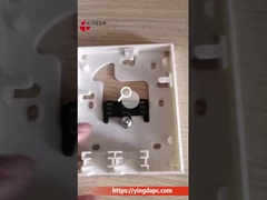 FTB86Y 2SC SingleMode Multimode Fiber Optic Termination Box For FTTH Indoor Network (FTTH İçerideki Ağlar İçin Tek Moduz Çok Moduzlu Fiber Optik Bitiş Kutusu)