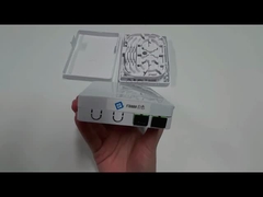 2SC FTTH PON Plastik Optik Rosette Kaza Terminalı için Port Fiber Optic Terminasyon Kutusu