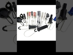 ODWAC-22 FTTH Flat Drop Kablo Tel Gerginlik Klemesi Şekil 8 Kablo Montaj Kütleri için