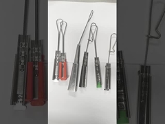 ODWAC-S22 FTTH Flat Drop Kablo Tel Gerginlik Klemesi Şekil 8 Açık Kanca