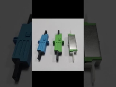 E2000 Fiber Optik Adaptör RM ODF Rafı İçin Flanşsız Metal Kabuk