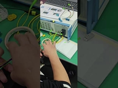 Yüksek yoğunluklu MTP MPO kablosu - LC 12 çekirdekli hidro kablo montajları rehber iğneli erkek konektörler