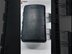 PP + GF Fiber Kablo Ortak Kutusu Su geçirmez 290 * 190 * 110mm 24 çekirdek Kapasitesi