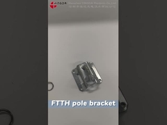 Fiber Optik H-tipi Kanca Kelepçe Braketi Metal Kablo Bırakma Teli Gergi Kelepçeleri