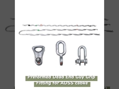 Adss kablosu için önceden şekillendirilmiş ölü uç tutma 1/7 