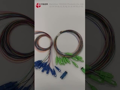 SC APC Fiber Optik Pigtailler LSZH 900um SM Splitter Kutusu İçin Seramik Yüksük