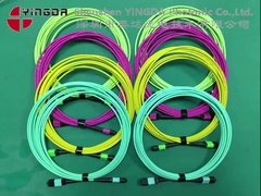 400G MPO Kablo MPO - MPO Yama Kablosu Dişi OM3 16 Fiber Tip B 5M