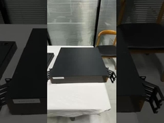 Yüksek Yoğunluklu 2U 19 İnç 288 Çekirdek MPO - LC MTP Yükleme Kaydırmalı Fiber Optik Yama Paneli MPO Raf Dağı