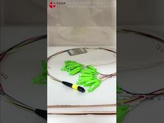 Fiber Optic PLC Splitter MPO'dan SC bağlantısına 16 çekirdek