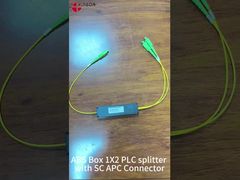 Çift Pencereli Geniş Bantlı FBT Kablo Kaseti 2mm 1 x 2 SFF ABS ISO SGS ROHS