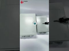 Dış Mekan IP65 Fiber Optik Ayırıcı Kutusu Plastik 2 Portlu Polimer Sentetik Plastik Malzeme