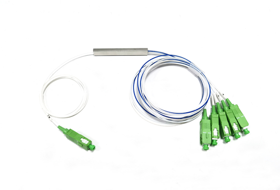 satın al FTTR Pasif 1:5 Dengesiz Mini Bloksuz Fiber Optik PLC Bölücü SC 1X5 70/30 60/40 Çevrimiçi üretim