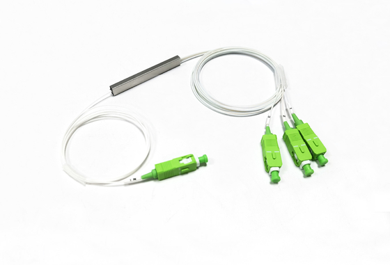 satın al 1x3 Fiber Optik PLC Bölücü Tekli Mod G657A SC APC Konnektör 1260 - 1650 Nm Çevrimiçi üretim