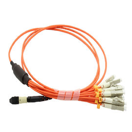 satın al LC Simplex MTP MPO Kablo OS19 / 125UM 12 Fiber Demet Kablo Vakum paketleme Çevrimiçi üretim
