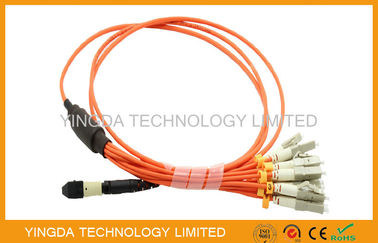 satın al MTP'den LC / SC / ST / FC Fiber Kamyon Kablosuna, 12 Standart Kablo Demeti Fiber Patch Cord'a Çevrimiçi üretim
