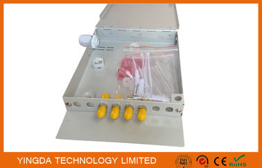 satın al 8 Port ST SC Adaptör Fiber Optik Terminal Kutusu, 8 Çekirdekli ST Fiber Terminal Kutusu Metal Grey Çevrimiçi üretim