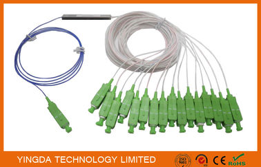satın al GPON FTTH Fiber Optik Pasif Mini Optik Bölücü 1*16 900um Tek modlu SC APC konektörleri Çevrimiçi üretim