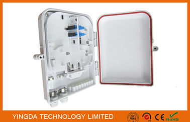 satın al 1x8 PLC Splitter Box Duvar Dağı Bırakma Kablosu Kutusu, Boğazlı 16 Bağlantı Noktası SC Adaptör Panel IP65 Çevrimiçi üretim