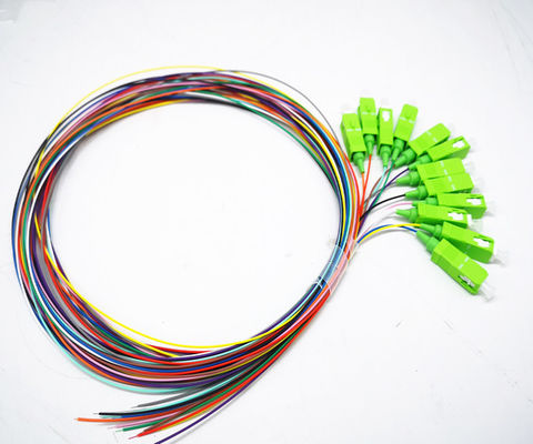 satın al SC APC Fiber Optik Pigtailler LSZH 900um SM Splitter Kutusu İçin Seramik Yüksük Çevrimiçi üretim