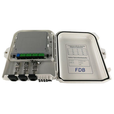 satın al Kapalı Açık 8 Bağlantı Noktalı FTTH Fiber Sonlandırma Kutusu LGX Modülü 1x8 Bölücü için Vida Kilidi Çevrimiçi üretim
