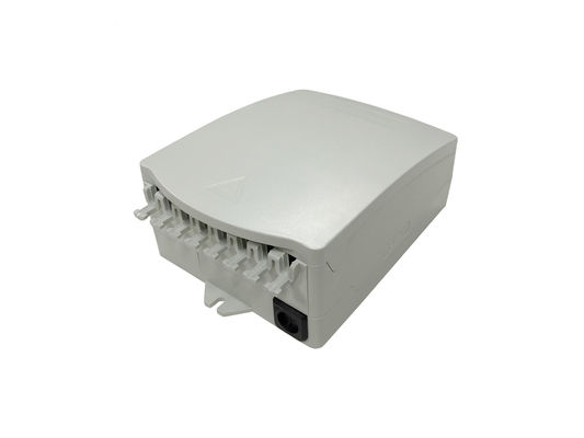 satın al Duvara Monte Fiber Optik Terminal Kutusu 8 Bağlantı Noktalı FTTH Kapalı NAP Kutusu, 2 * 5 Düz Bırakma Kablosu için Çevrimiçi üretim