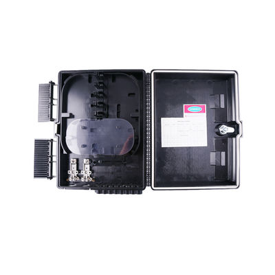 satın al Optik sağlayıcı 1x16 Splitter NAP Fiber Optic Kablo Bitirme Dağıtım Kutusu Siyah Kesilmemiş Port SC Kablo Çevrimiçi üretim