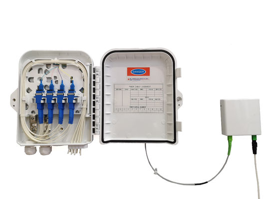 satın al YINGDA FTTH 8 çekirdek plastik direği montaj fiber optic splitter dağıtım kutusu kapalı için 3mm drop kablosu Çevrimiçi üretim