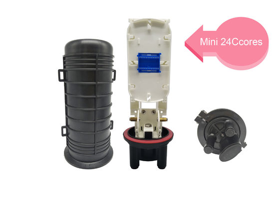 satın al 12 Çekirdek FTTH Fiber Optik Ek Kapatma Dome SC Adaptör PP Direğe Montaj Muhafazası Çevrimiçi üretim