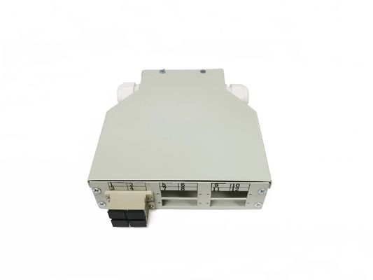 satın al Gri Dış Fiber Optik Dağıtım Kutusu SC/FC/ST/LC Fiber Optic Termination Box Çevrimiçi üretim