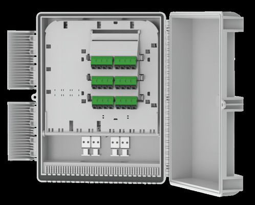 satın al 24 Port Fiber Splitter Box SC/LC Adaptörler Duvar/Kütük Montajı UV/Hava Duruma Dirençli Çevrimiçi üretim