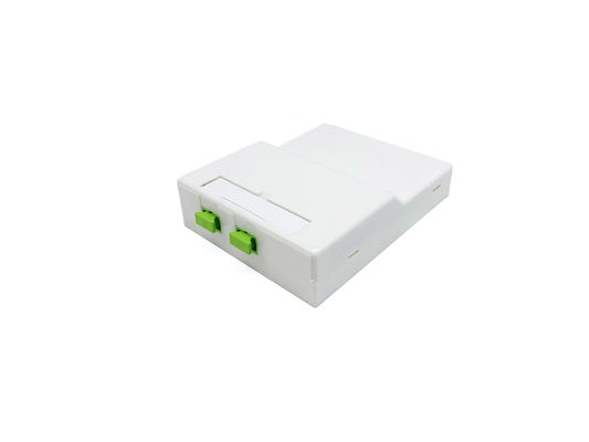 satın al 2 SC FTTH kapalı ağ için Tek/Çok modlu Fiber Optic Termination Box Çevrimiçi üretim