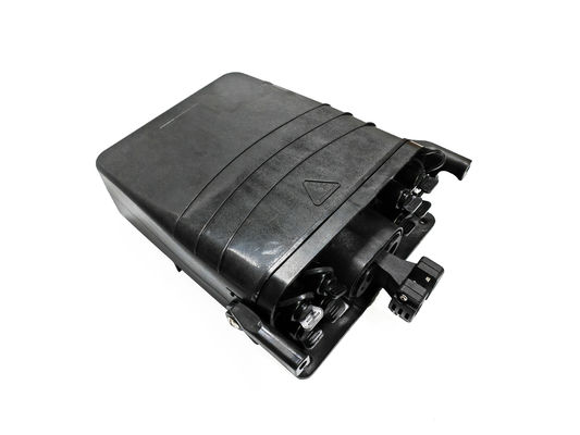 satın al IP68 8 Port Ön Bağlantı Fiber Splitter Kutusu Mini SC Adaptör CTO Tipi Siyah PP+GF Çevrimiçi üretim