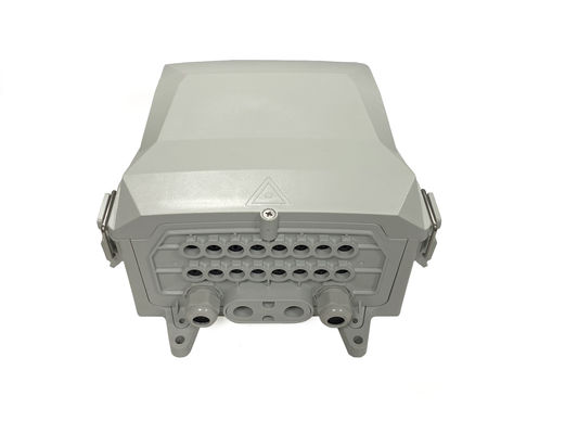 satın al YINGDA IP65 Gri / Beyaz Fiber Splitter Dağıtım Kutusu 8 - 24 Port Fiber Splitter Kutusu Çevrimiçi üretim