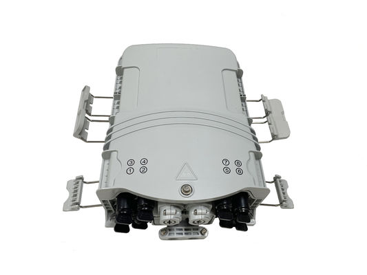 satın al 8 Port Sertleştirilmiş Adaptör Bağlantısı Dış Fiber Optic Splitter Kutusu Ağ için IP65 Çevrimiçi üretim