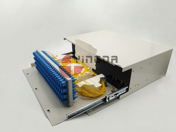 satın al Toz Dayanıklı Fiber Optik Patch Panel ODF SC Optik Dağıtım Çerçevesi Metal Slide Out Tipi Çevrimiçi üretim