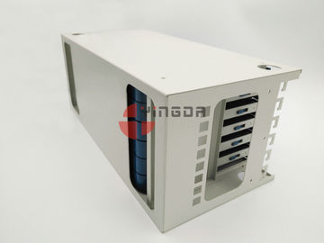 satın al 19 inç 72 Portlu ODF için Fiber Yönetim Birimi 4U Metal Beyaz 1.2mm Tepsi ile Çevrimiçi üretim