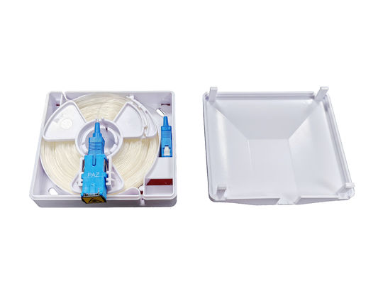 satın al FTTH Kapalı ABS 1 Çekirdek SC Adaptörü Görünmez Fiber Optic Box Duvar Çıkışı Çevrimiçi üretim