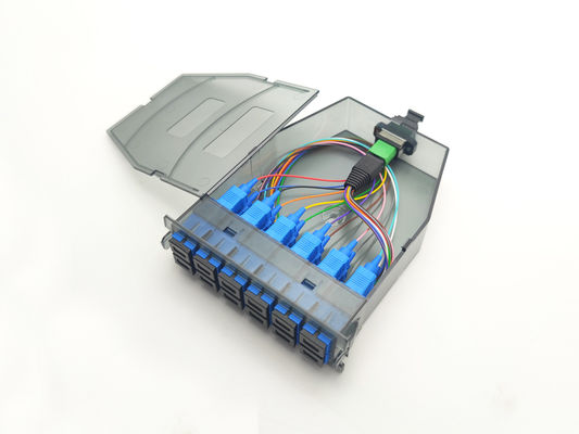 satın al YINGDA Plastik Şeffaf 12 Fiber MPO'ya SC Modülü Tek Modu İletişim için Simplex Adaptörü Çevrimiçi üretim