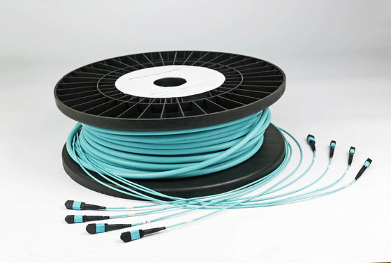 satın al YINGDA Fiber Optic Üretici MTP MPO Bağlantısı Fiber Breakout Kablosu 48 çekirdek SM MM 20M Ağı için Çevrimiçi üretim