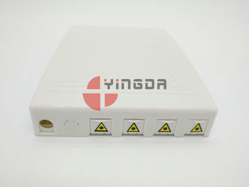 satın al 3 Limanlar 4 Çekirdek FTTH Mini Sonlandırma Kutusu 7-10mm ve 2x3mm Damla Kablo Giriş için ROHS Çevrimiçi üretim