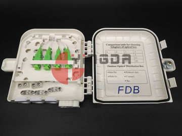satın al 3in 8out Fiber Optik Bölücü Kutusu with1x8 SC / APC mini modülü PLC splitter Çevrimiçi üretim